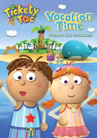 Tickety Toc: Vacation Time (Bilingual) [DVD]