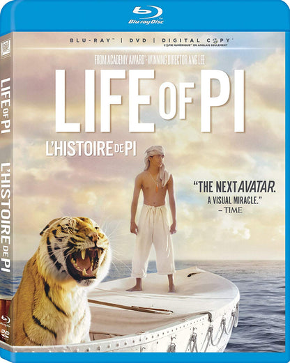 Life of Pi - L'histoire de Pi [Blu-ray + DVD + Digital Copy] (Bilingual) [Blu-ray]