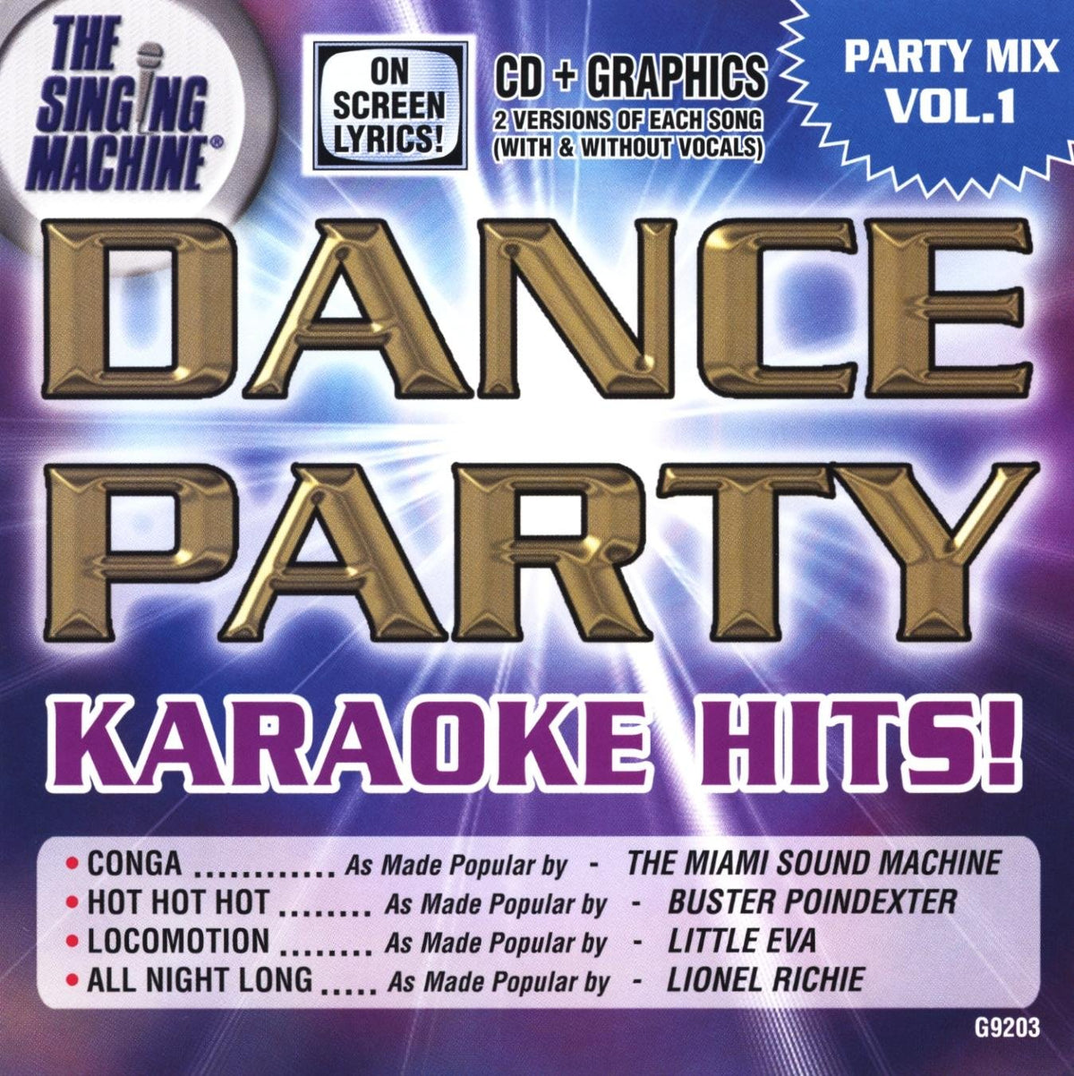 Karaoke: Party Mix 1 [Audio CD] Various Artists