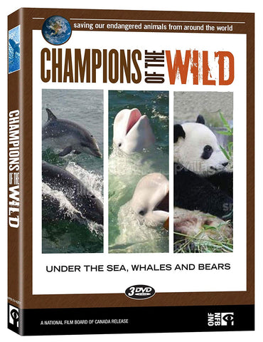 Champions Of The Wild - Under The Sea, Whales And Bears (Boxset) DVD [DVD]