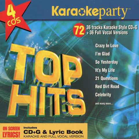 Top Hits Karaoke Party [Audio CD] Karaoke