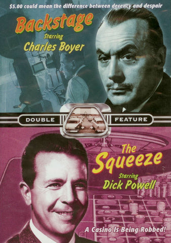 TV Double Feature - Four Star Playhouse: Backstage / The Squeeze [DVD]