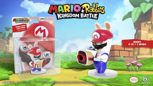 Rabbid Mario 3’’ Figurine - Mario + Rabbids Kingdom Battle