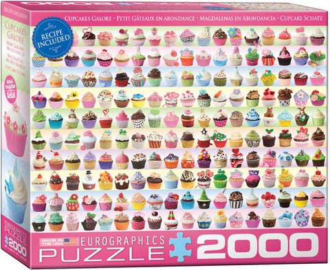 Cupcakes Galore - 2000 pcs Puzzle