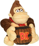 Little Buddy Donkey Kong Barrel 8" Plush