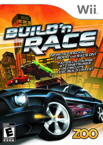 Wii Build'N Race Video Game Nintendo T804