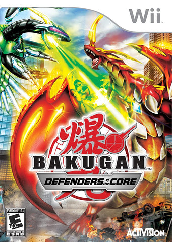 Wii Bakugan Battle Brawlers Defenders of the Core Video Game T804