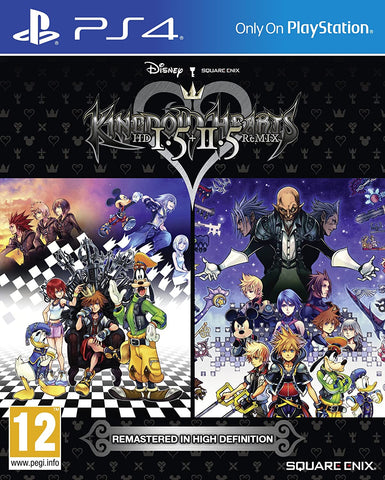 PS4 Kingdom Hearts 1.5 2.5 HD Remix Video Game T780