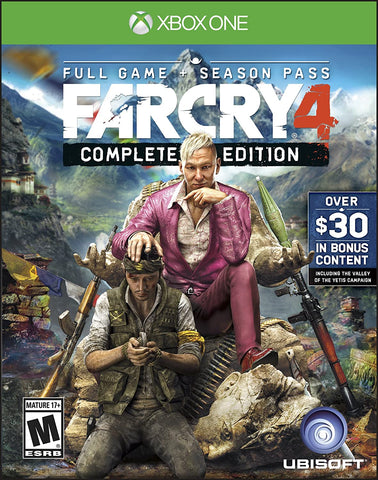 Xbox One Far Cry 4 Complete Edition Video Game T780