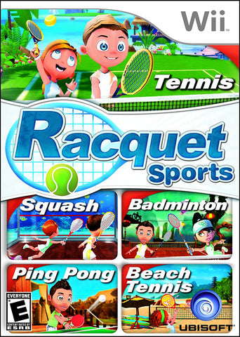 Wii Racquet Sports Video Game T796