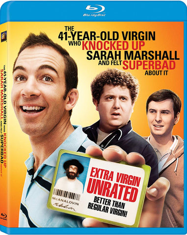 The 41 Year Old Virgin Who Knocked Up Sarah Marshall and Felt Superbad About It [Blu-ray] (Sous-titres français