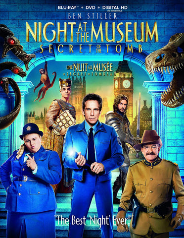 Night At The Museum 3: Secret Of The Tomb (Bilingual) [Blu-ray]