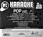 Karaoke: Mtv Pop 7 [Audio CD] Various Artists