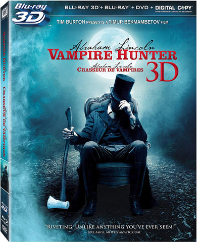 Abraham Lincoln: Vampire Hunter [Blu-ray 3D + Blu-ray + DVD + Digital Copy] [Blu-ray]