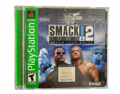 Playstation Wwf Smackdown 2 Know Your Role T1125