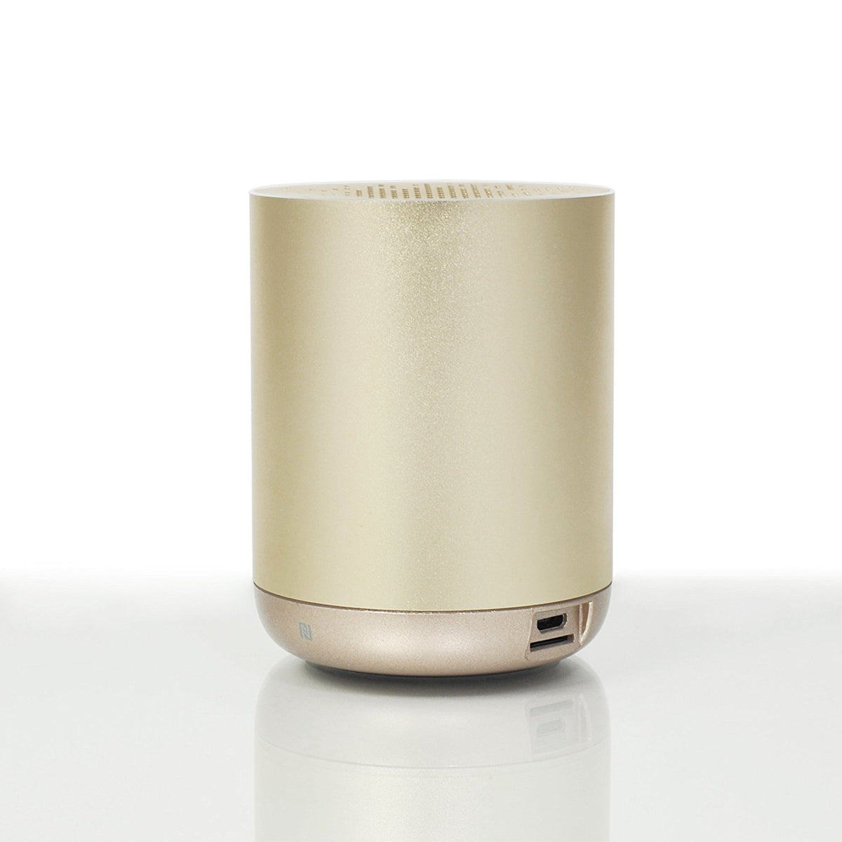 SPEAKER BLUETOOTH ALUMINUM W/NFC (GOLD) (LEICKE)