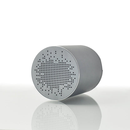 SPEAKER BLUETOOTH ALUMINUM W/NFC (SILVER) (LEICKE)