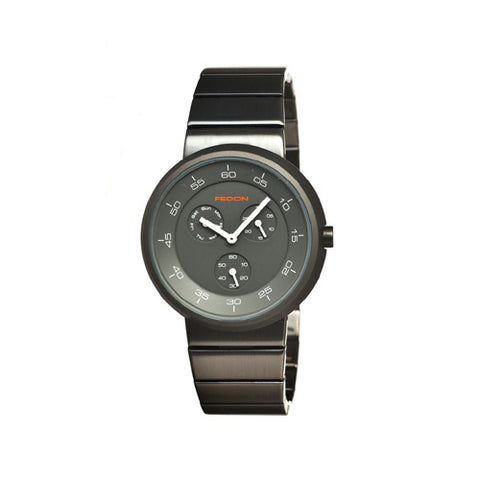 GIORGIO FEDON 1919 TRAPEZIUM MULTI-FUNCTION ALUMINIUM MEN'S WATCH