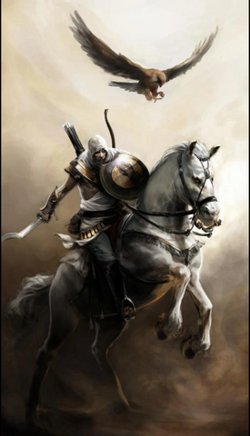 Assassin's Creed Origins Lithograph - Bayek Mounted
