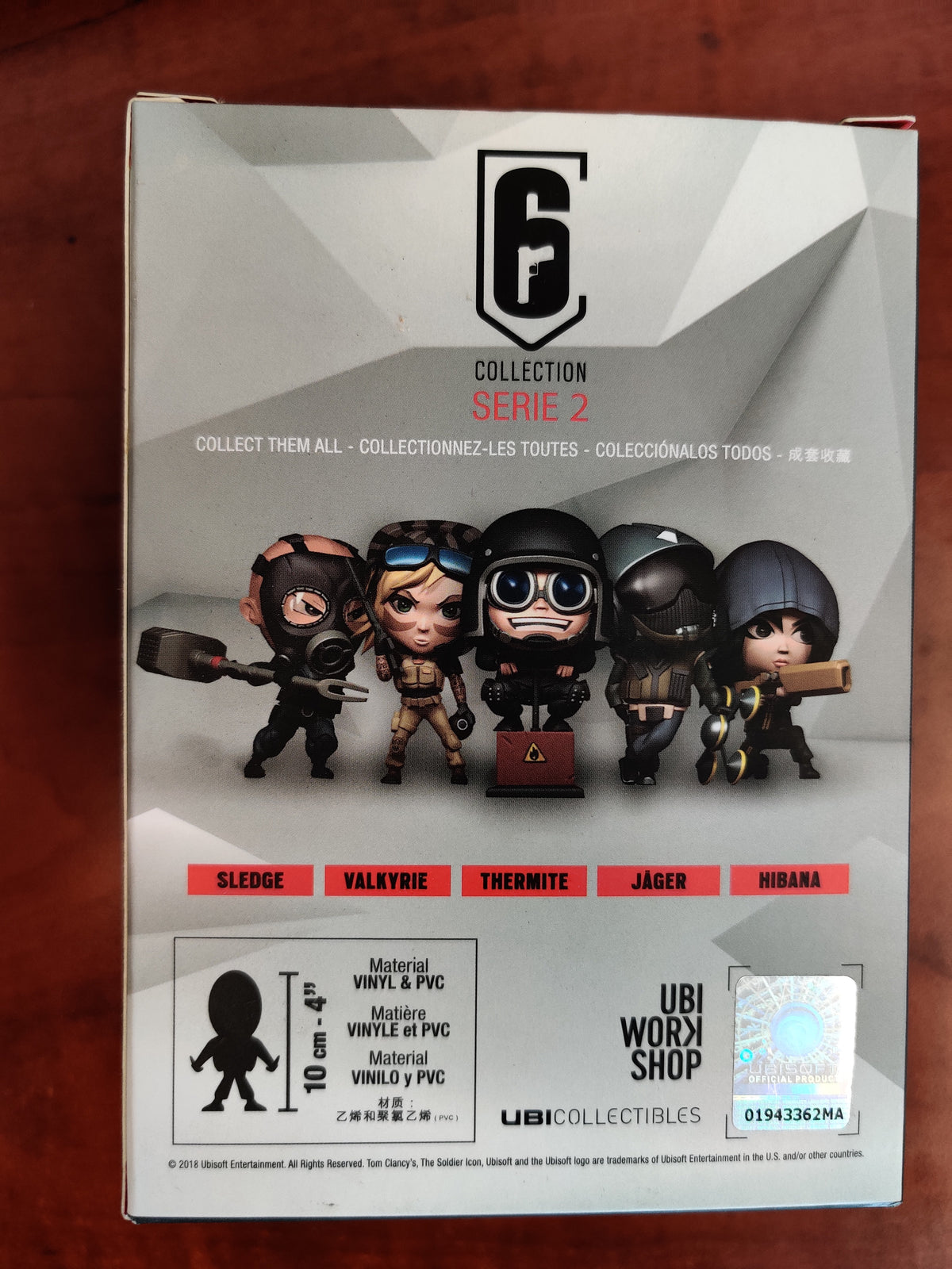 Figurine Rainbow Six Collection - Chibi Valkyrie Gold 4"