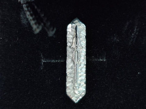 Assassin Creed Odyssey Spear Pin in Sterling Silver O/S