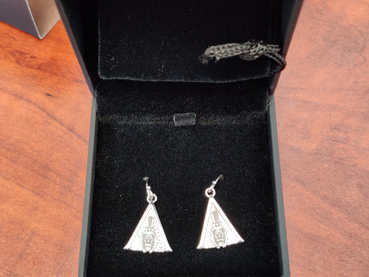 Assassin Creed Odyssey Drop Earrings Sterling Silver O/S