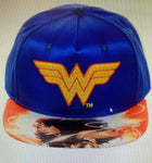 Wonder Woman - DC Comics - Sublimated Brim Satin Blue Snapback Hat