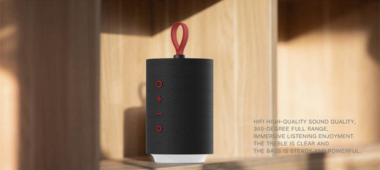 SPEAKER BLUETOOTH WITH LED NIGHTLIGHT (LEICKE) (BLACK)