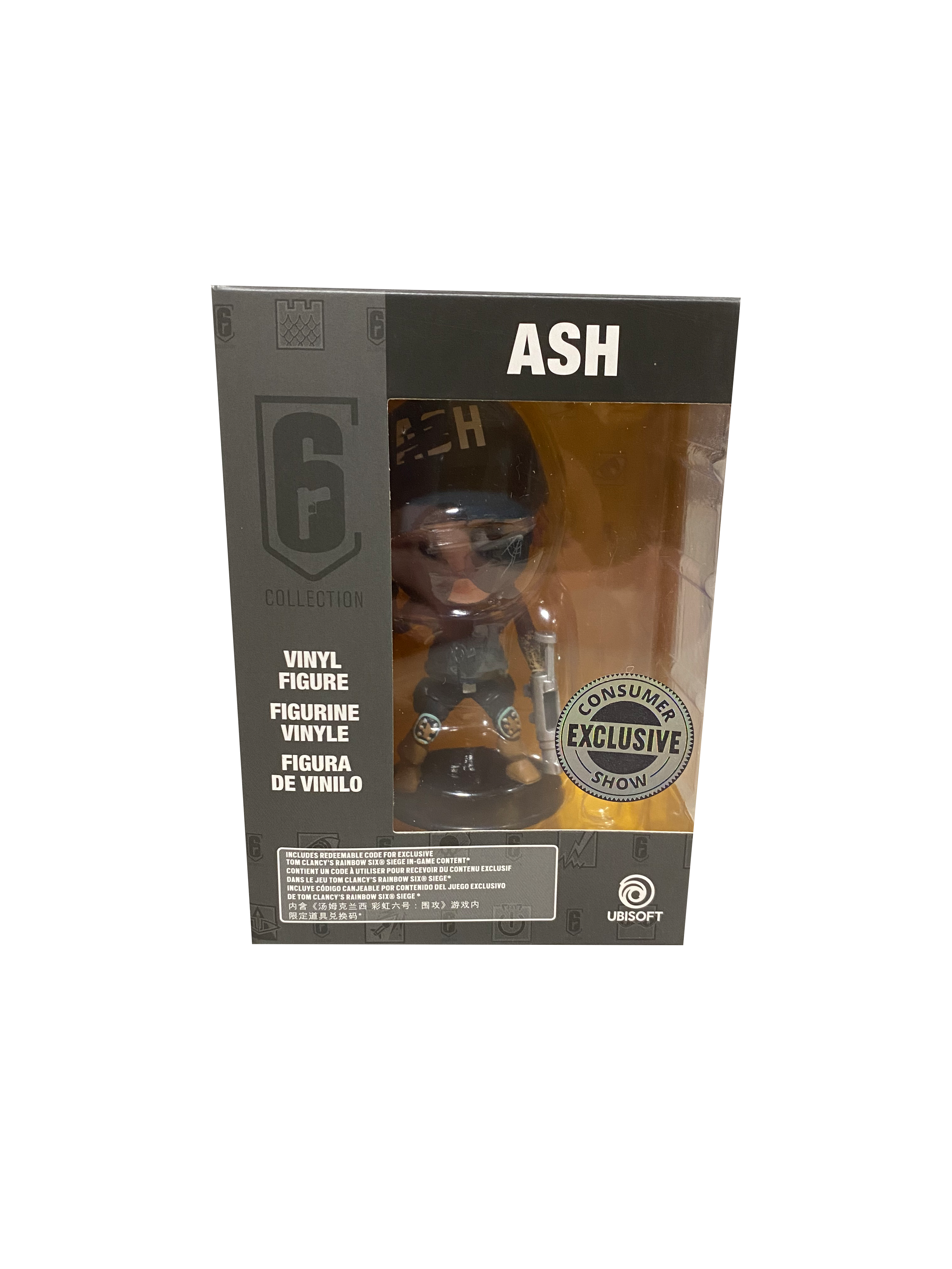 レインボーシックスシージ　フィギュア　ASH SIX COLLECTION ASH CHIBI FIGURINE Rainbow Six Siege ash