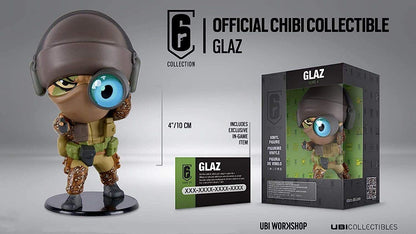 Rainbow Six Siege Collection Figurine Series 4 Glaz Chibi