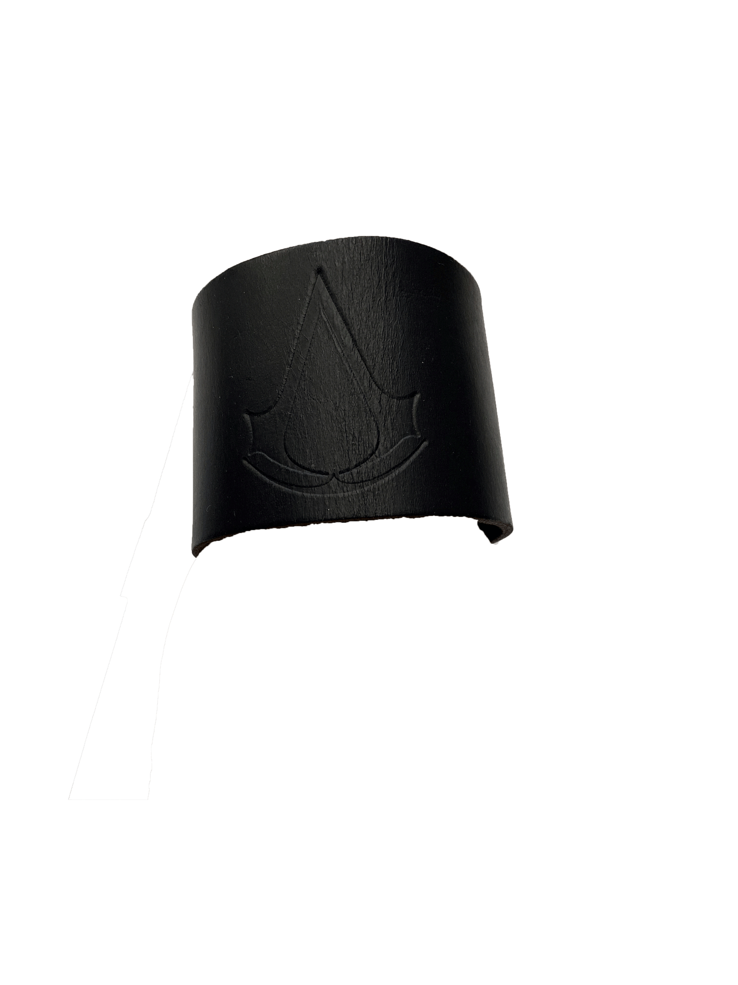 ASSASSIN'S CREED LEATHER WRISTBAND OFFICIAL UBISOFT - BLACK