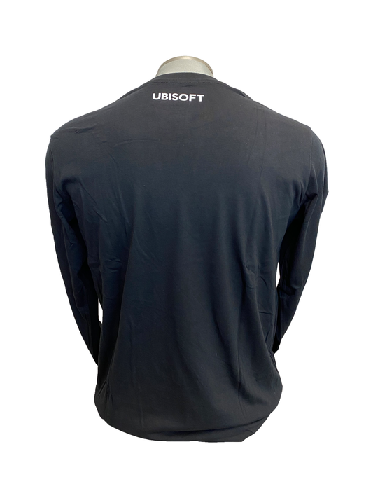 Shirt Ubisoft Swirl Light Long Sleeve Black Official Ubisoft