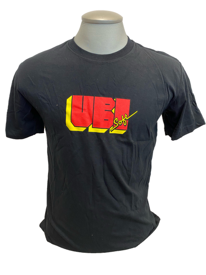 UBISOFT RETRO T-SHIRT BLACK (MEDIUM)