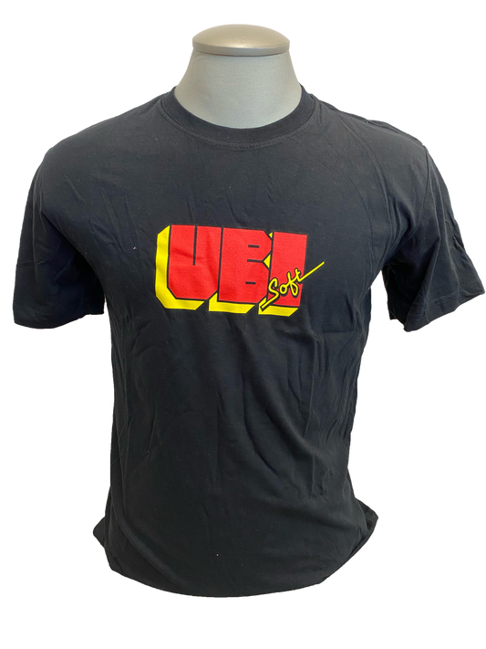 UBISOFT RETRO T-SHIRT BLACK (MEDIUM)