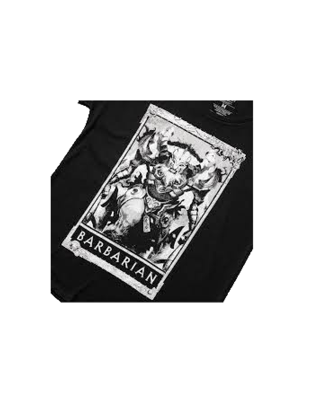 DIABLO BARBARIAN T-SHIRT WOMENS BLACK (XL)