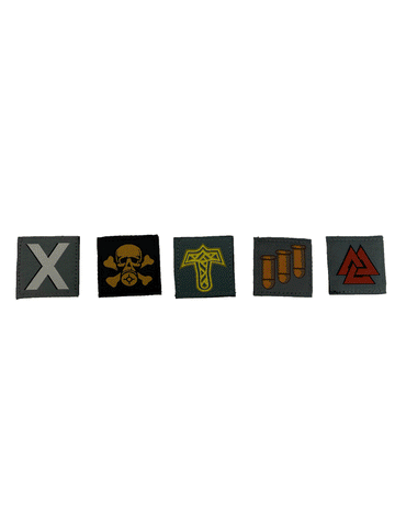 GHOST RECON PATCH SET OF 5