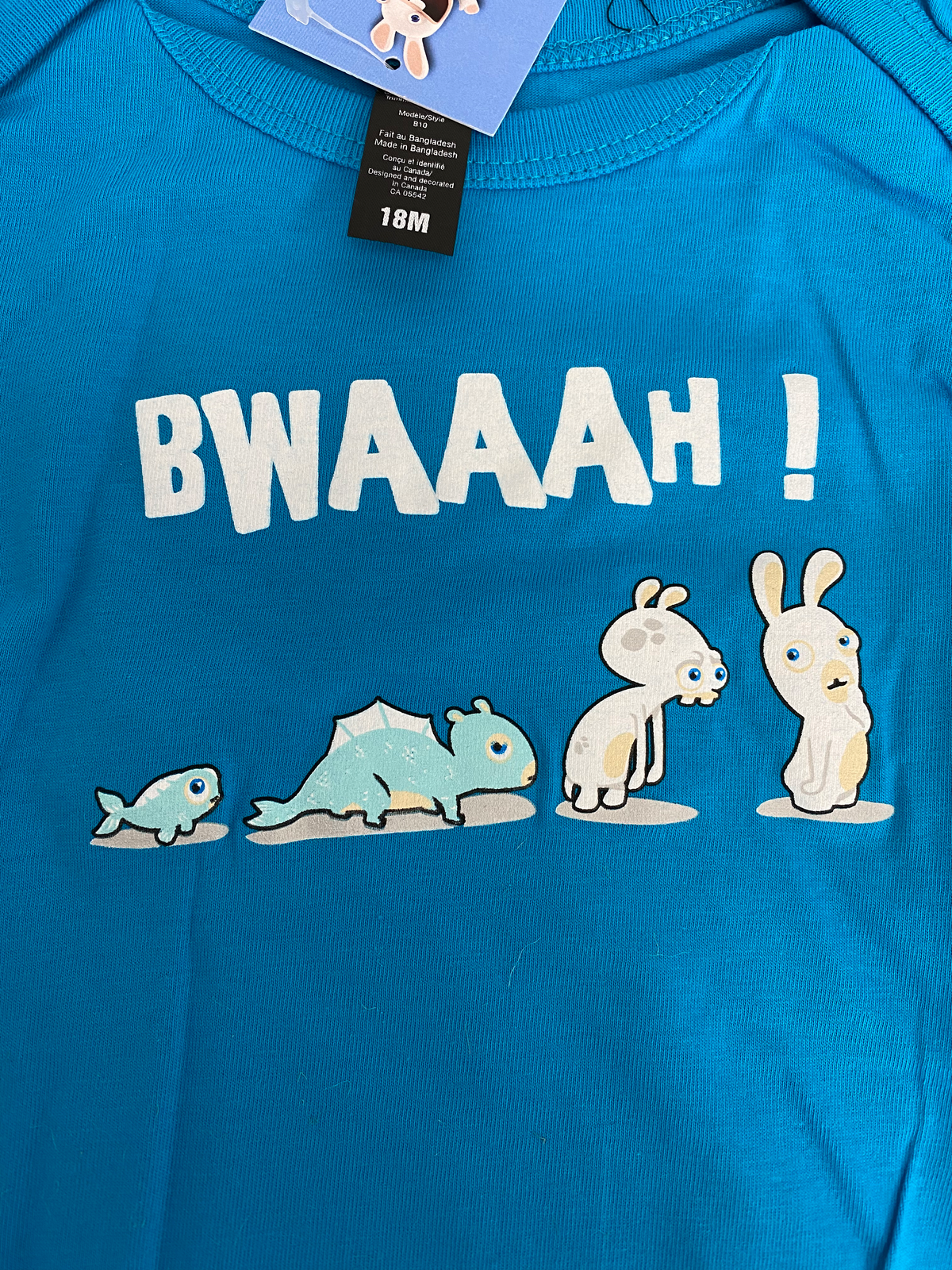 RABBIDS EVOLUTION ONESIZE BLUE 18MTHS