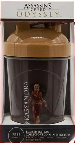 Assassin's Creed Odyssey Kassandra Collector Shaker Cup and Coin