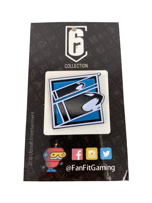 RAINBOW SIX SIEGE ENAMEL PIN BUCK