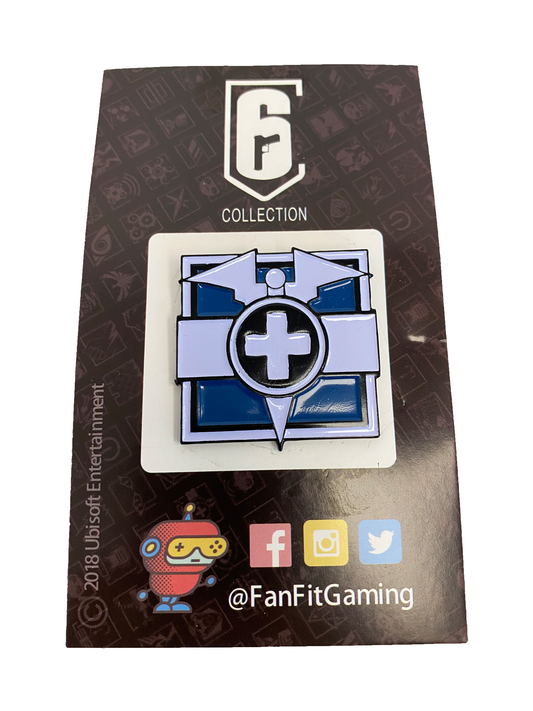 RAINBOW SIX SIEGE ENAMEL PIN DOC