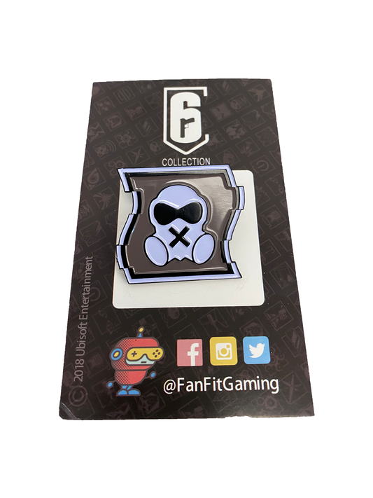 RAINBOW SIX SIEGE ENAMEL PIN MUTE