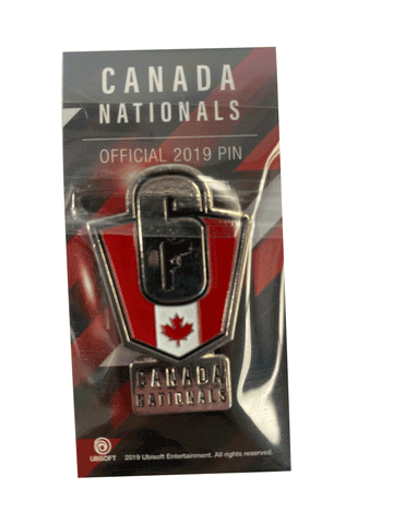 RAINBOW SIX CANADA NATIONAL PIN