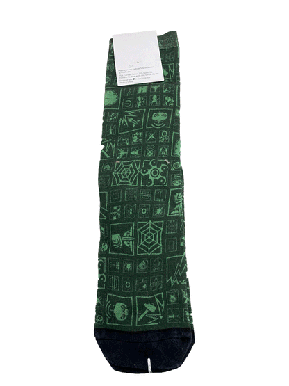 RAINBOW SIX GREEN PATTERNED SOCK