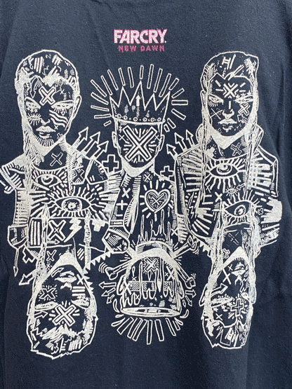 T-Shirt Far Cry New Dawn Navy Official Ubisoft