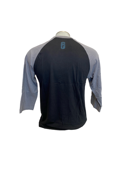 RAINBOW SIX TWITCH BASEBALL TEE BLACK