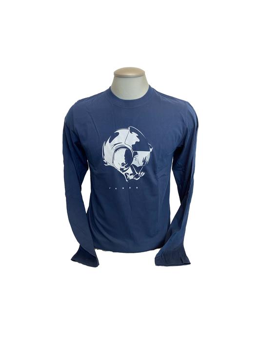 Shirt Rainbow Six Jager Long Sleeve Blue or Black Official Ubisoft