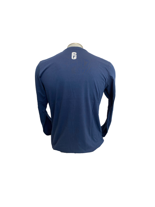 Shirt Rainbow Six Jager Long Sleeve Blue or Black Official Ubisoft