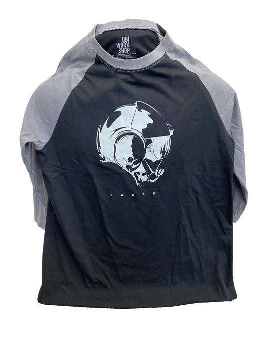 Shirt Rainbow Six Jager Baseball Tee Black/Grey