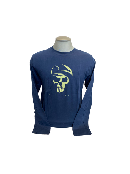 Shirt Rainbow Six Siege Caveira Long Sleeve Navy Official Ubisoft
