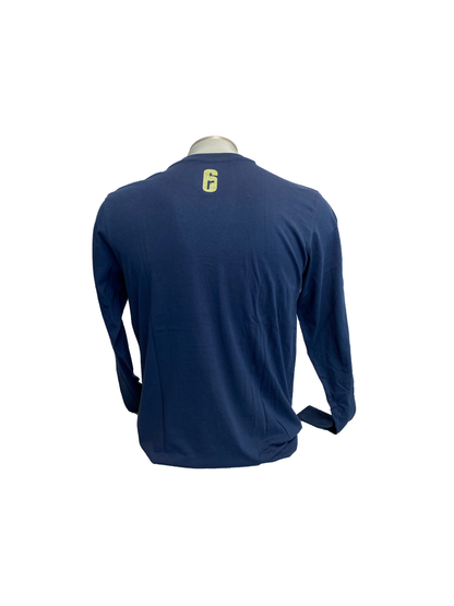 Shirt Rainbow Six Siege Caveira Long Sleeve Navy Official Ubisoft